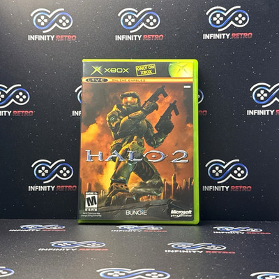 Halo 2 Microsoft Original Xbox CIB Complete Refurbished & Tested Free Shipping