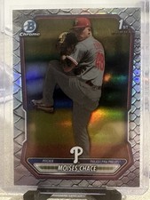2026 Bowman Baseball Moises Chace 1st Bowman Reptilian Refractor BCP-36