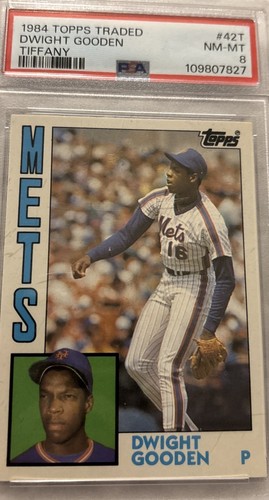1984 Topps Traded - Dwight Gooden #42T Tiffany (RC)