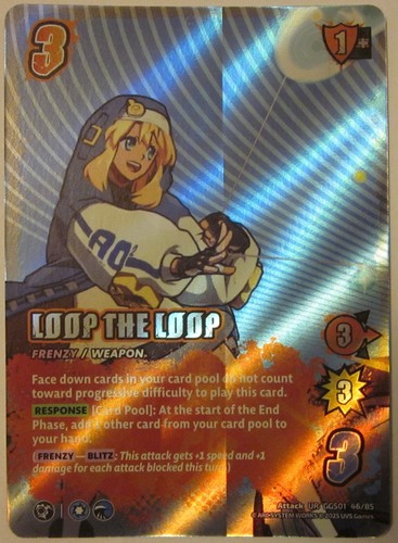 Universus UVS UFS CCG Guilty Gear Strive Loop the Loop UR GGS01 46/85 NM Bridget