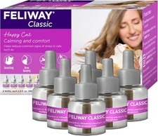 FELIWAY Classic Cat Calming Diffuser Refill - 6 Pack