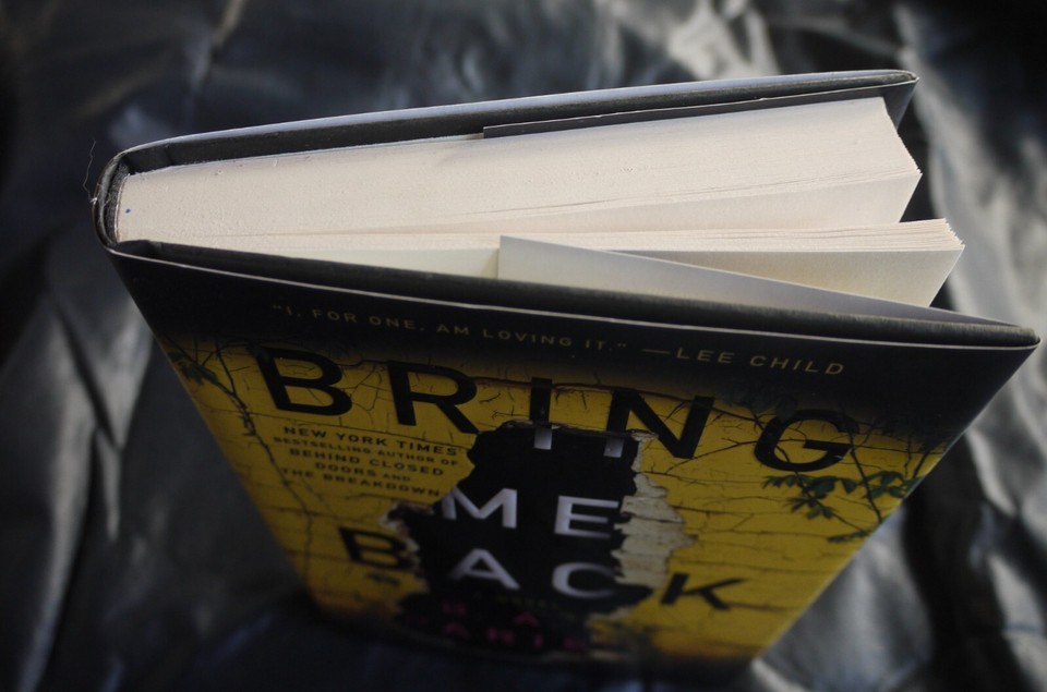 Bring Me Back A Novel by B. A. Paris (2018, Hardcover). 1st ED/1st