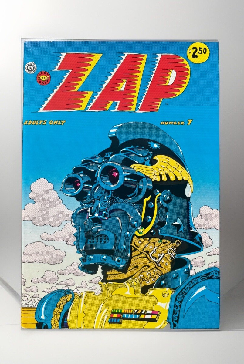 COMIC: 1974 - ZAP COMIX #7 - R. Crumb - Gilbert Shelton - Rip Off