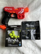Nerf Rival Knockout XX-100 90 FPS Red  21 Rival Edge Series High Impact Rounds