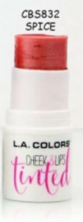 L.A. Barra de manchas tintada para mejillas y labios COLORES - Doble uso - Paquete de 2 Foxy & Spice Foxy Foto 3 de 4