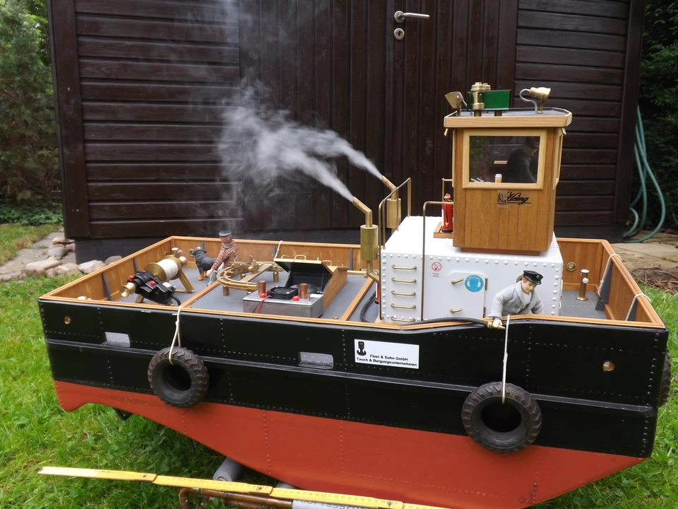 Duo Raucherzeuger Alu Big Rauchgenerator Smoker für Große Modelle 6V -24V - Bild 2 von 4