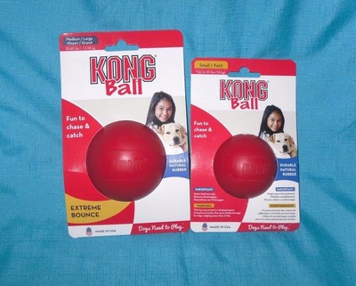 kong ball sizes