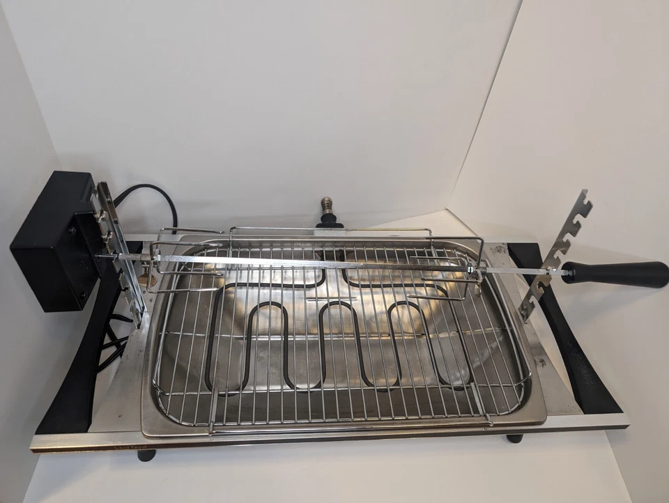 Asador de asador eléctrico West Bend de colección 15415 ¡Excelente estado! Foto 3 de 3