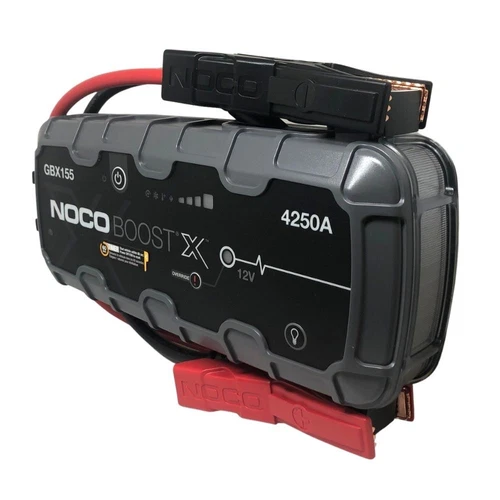NOCO Boost X GBX155 4250A 12V Lithium Jump Starter Power Bank 10L Gas 8L Diesel