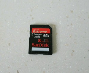 Sandisk Extreme Pro 8gb Sdhc Uhs I Memory Card 45mb S Ebay