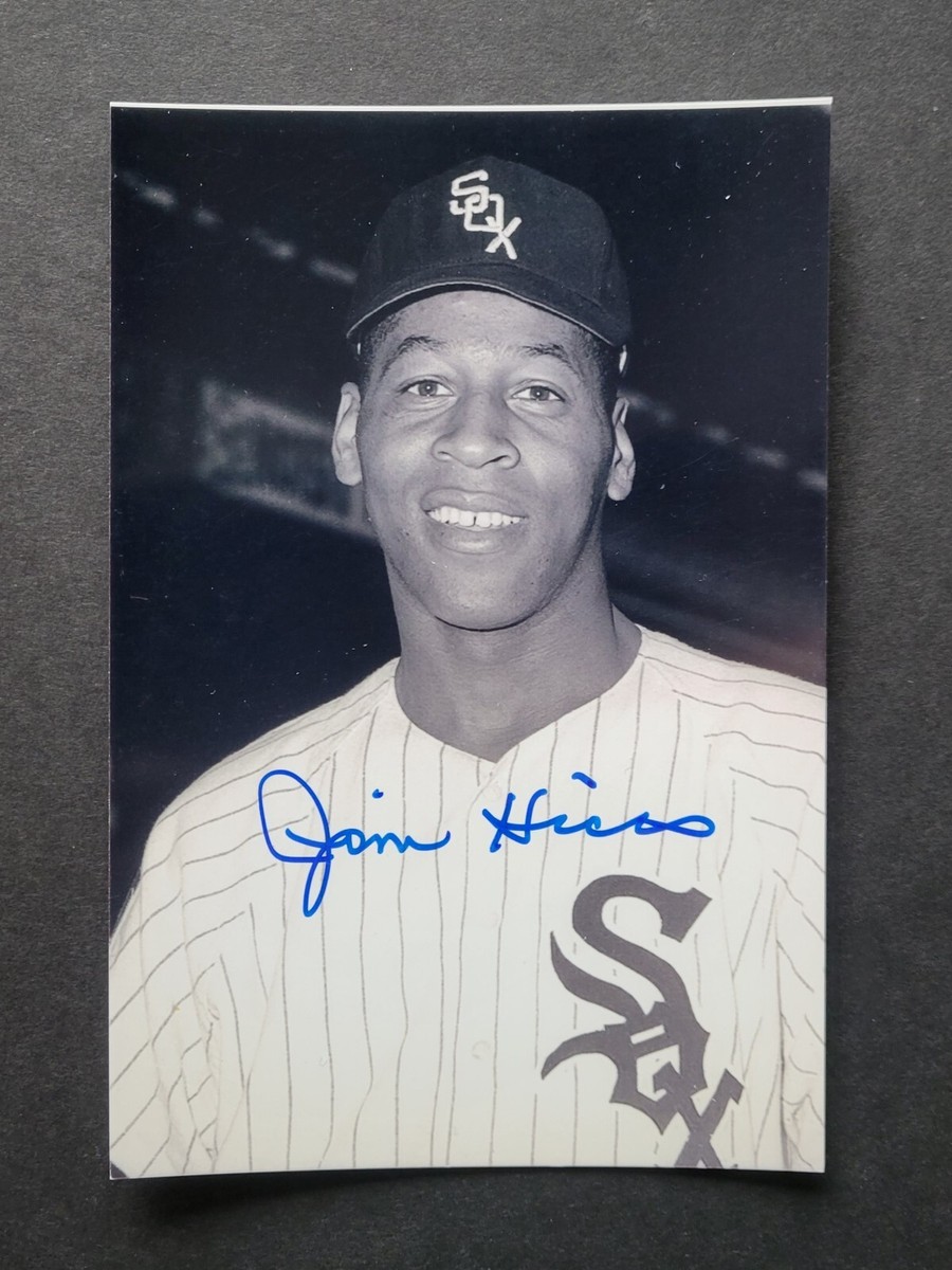 Jim Hicks signed Chicago White Sox 5 x 7 b&w baseball photo | eBay
