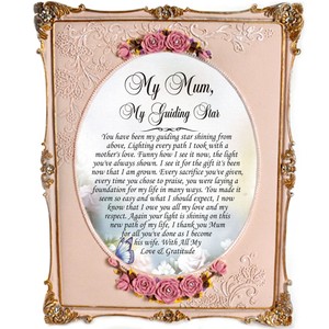 mum and dad memorial photo frame