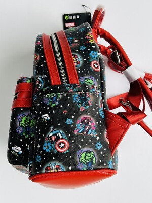 Disney Marvel Loungefly Mini Backpack Floral Tattoo Hulk  display picture 2
