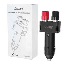 Jtron Dc 12V 10A Male Cigarette Lighter Plug With Power Wiring Cable C
