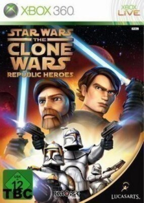 Microsoft Xbox 360 Spiel - Star Wars The Clone Wars: Republic Heroes mit OVP