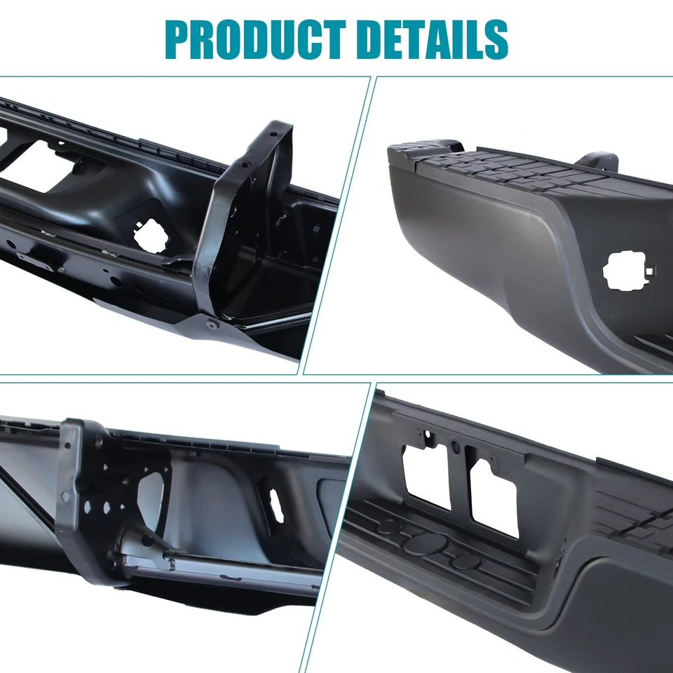 Complete Rear Bumper Assembly For 2007-2013 Toyota Tundra Rock Warrior Foto 3 de 4