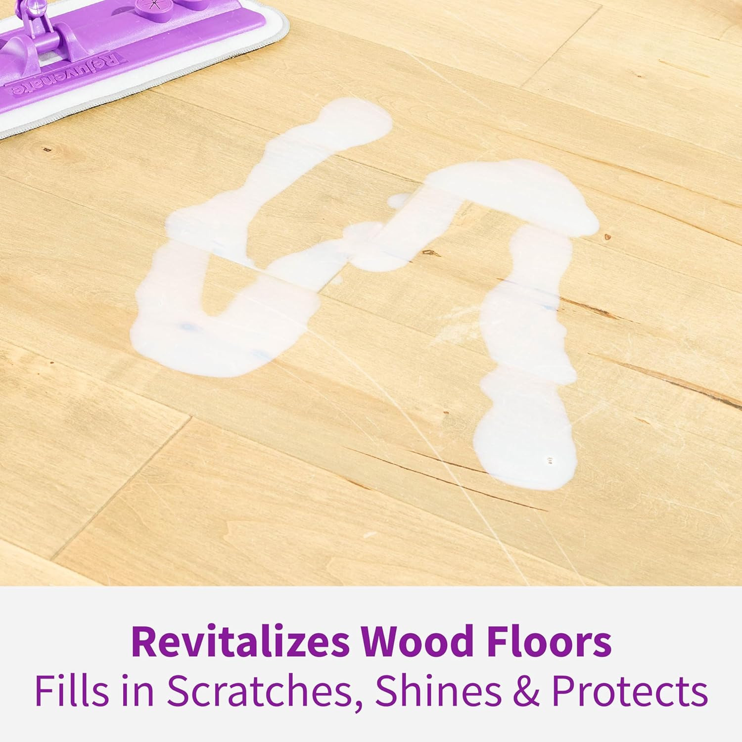 Professional Wood Floor Restorer and Polish with Durable Finish Easy Mop on Appl