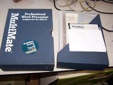 MultiMate Word Procesor on 5.25 disks for the IBM PC