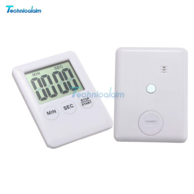 Large LCD Digital Kitchen Cooking Timer Count-Down Up Clock Loud Alarm Magnetic