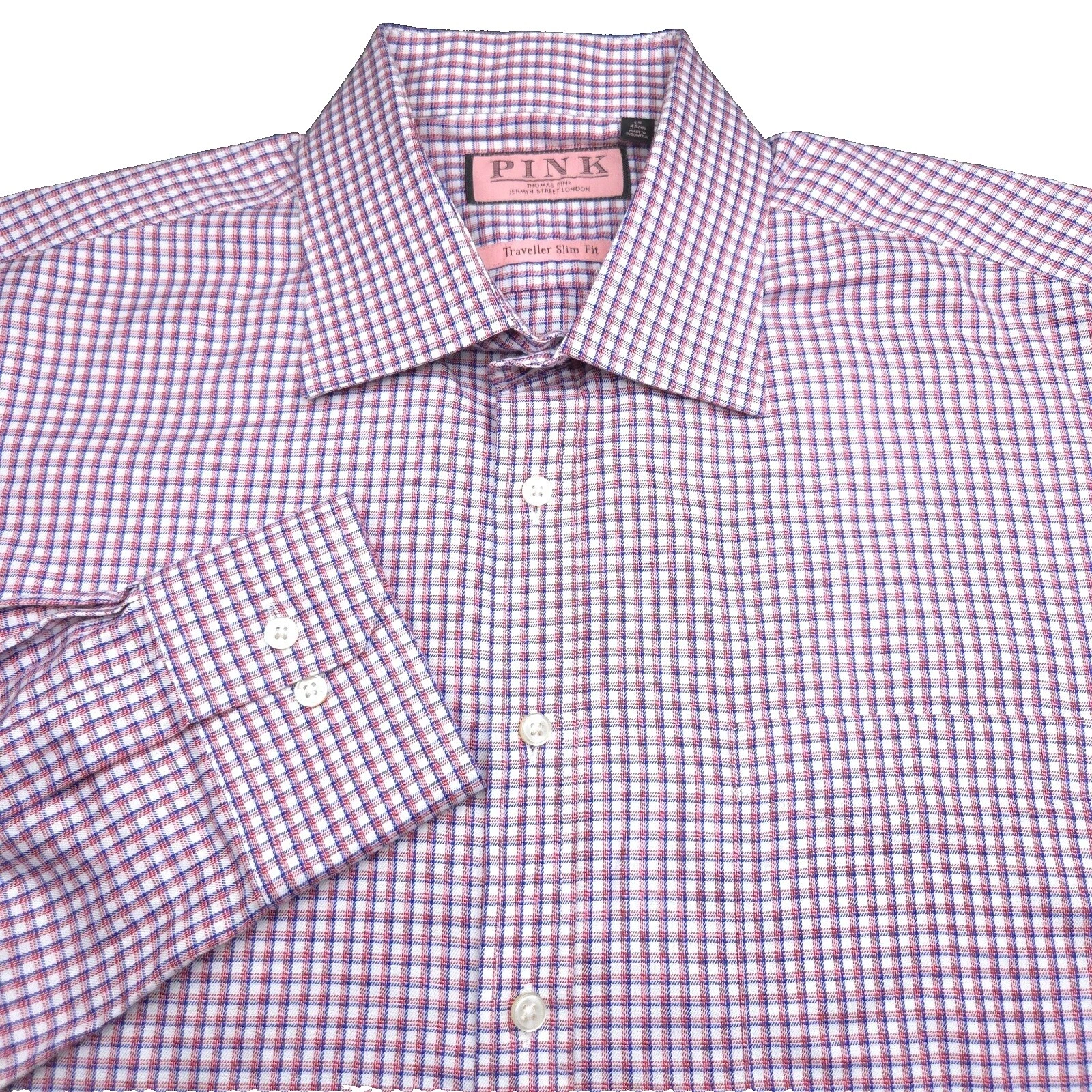 Camisas para hombre Thomas rosa talla 17