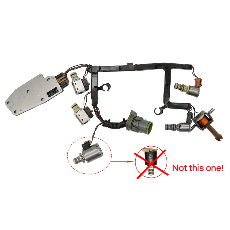 Kit de solenoide maestro de transmisión para GMC Chevy 4L60E EPC Shift TCC 3-2 PWM Foto 2 de 4