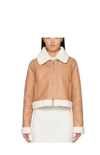 Stand Studio Beige Lorelle Jacket Sz 34