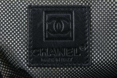 Chanel Black CC Logo Sports Lin Backpack Convertible Tote
