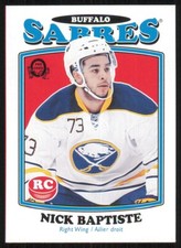 2016-17 O-Pee-Chee #708 Nick Baptiste RC