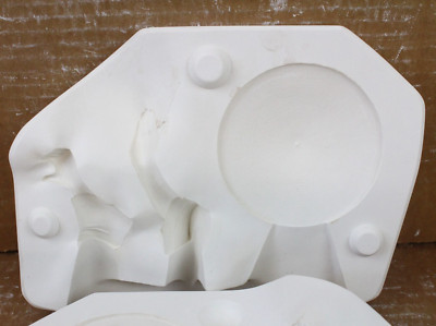 Ceramic Slip Mold 2 Piece Japanese Figure Pieces DM-398C Hands Hat Cast Casting