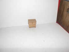 Alter Nachtschrank-70er Jahre-Lundby-Lisa-Puppenhaus-Puppenstube-1:18