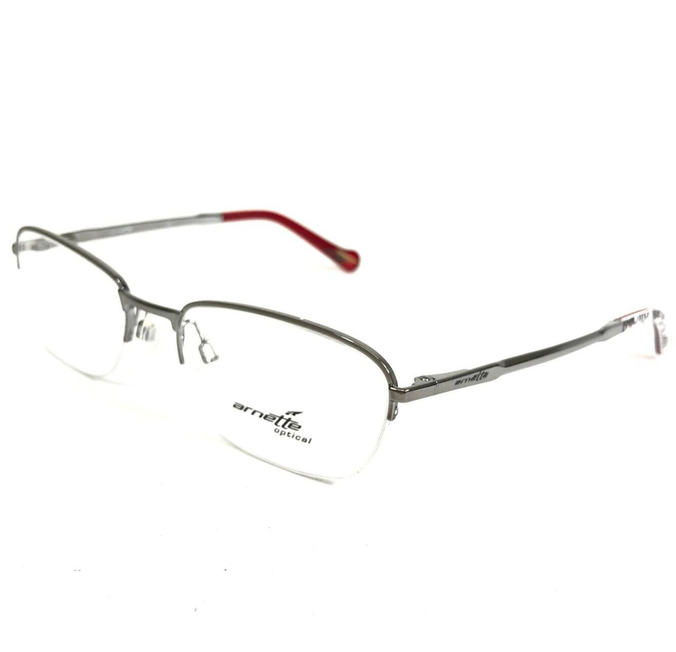 Оправа для очков Arnette МОД.6084 502 Серебряная Полуободковая квадратная 52-18-135