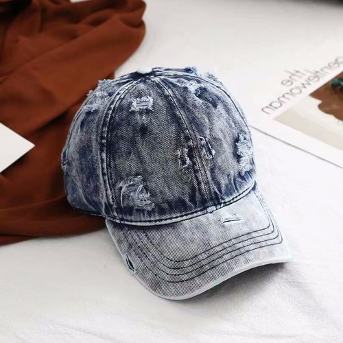CAPPELLO BERRETTO baseball snapbacK ricamato in cotone effetto vintage regolabil - Foto 72 di 84