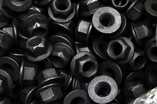 (15) Toplock Flange Nuts 3/4-10 Grade 8/G Plain Finish All Metal Locking Nut