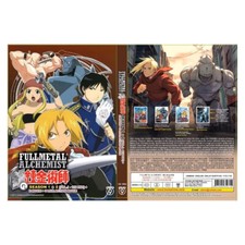 Fullmetal Alchemist DVD Anime Complete Season 1 2 2 Movie 3 Live-action
