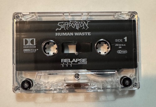 Suffocation Human Waste Death Metal Cassette 1991 Relapse Records - Picture 3 of 7