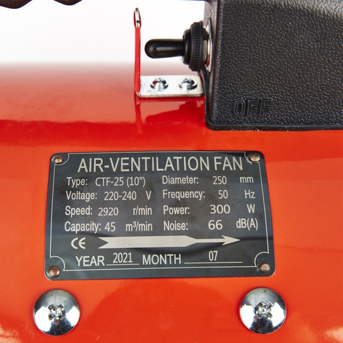 Ventilador Portátil Axial Soplador Taller Tubo Extractor Industrial 20.3cm - Imagen 7 de 14