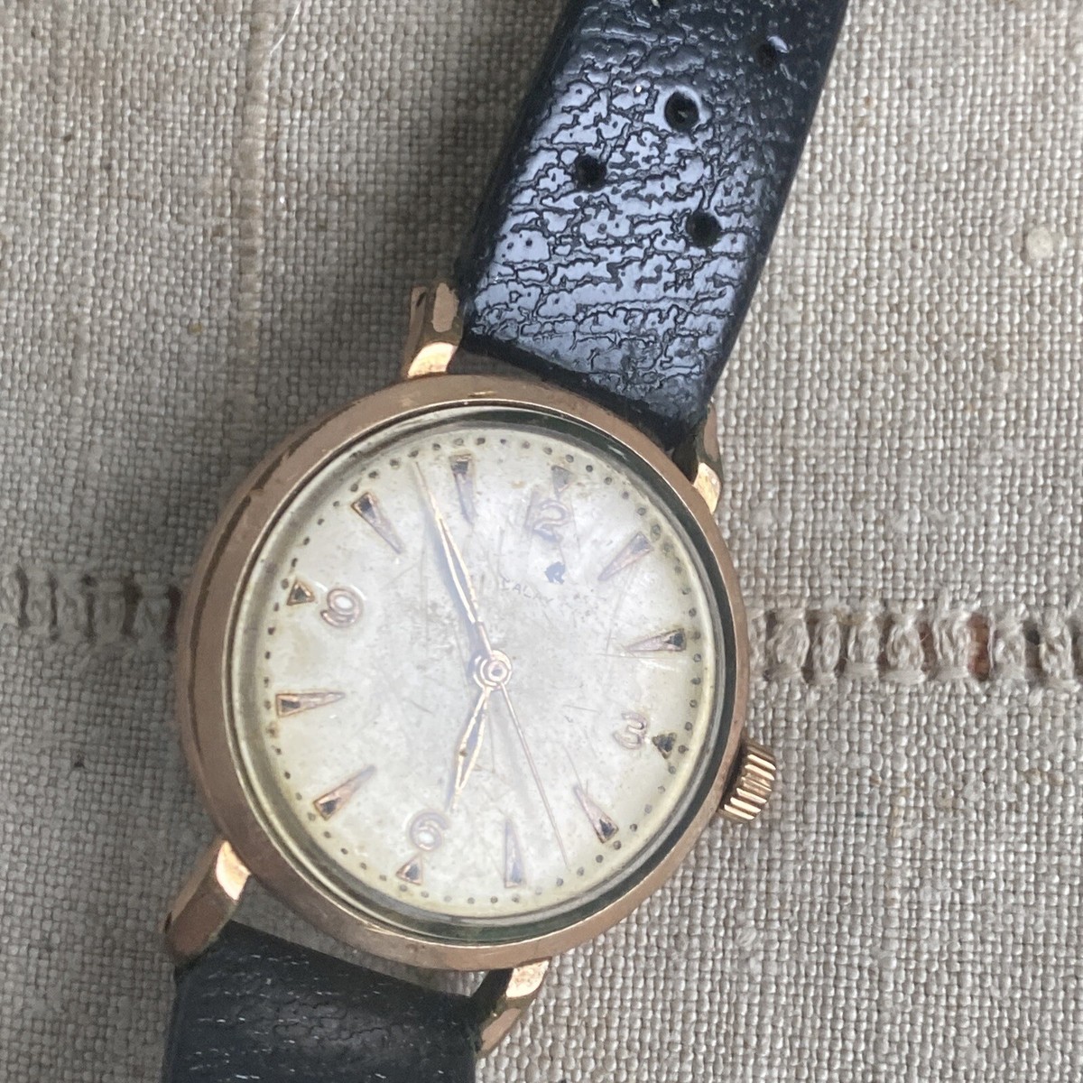 Montre Vintage LIP Mécanique Plaqué Or 10 Microns - Modèle Churchill, Années 1960, Mouvement Manuel