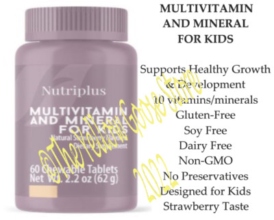 FARMASI   NUTRIPLUS MULTIVITAMIN & MINERAL FOR KIDS  New Release  FREE SHIP
