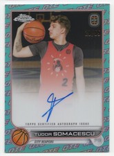 2023 Topps Chrome TUDOR SOMACESCU #CA-TS2 Aqua OTE Refractor Auto RC /99