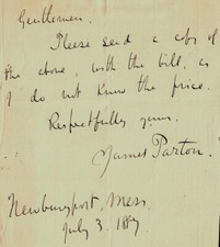 RARE! “Renowned American Biographer