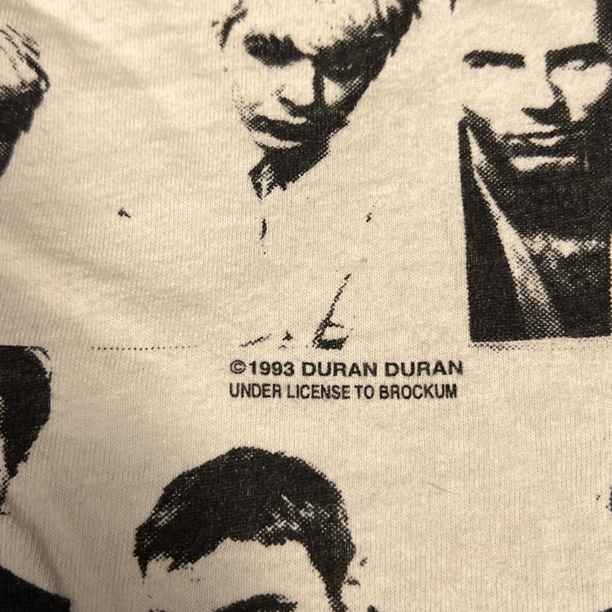 Vintage 1993 Duran Duran WEDDING ALBUM TOUR Concert T-Shirt XL