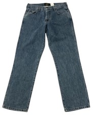 Mens Redhead Jeans Straight Leg Solid Regular Fit Denim Pants Mens Size 32/32