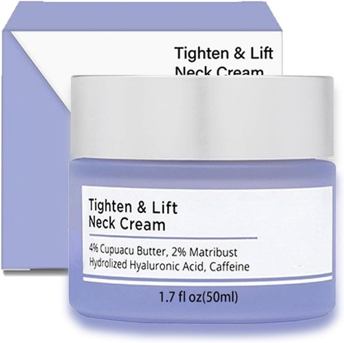 Neck Cream - Tighten & Lift Firming Neck Cream for Crepey Skin 2024 Must Have!
