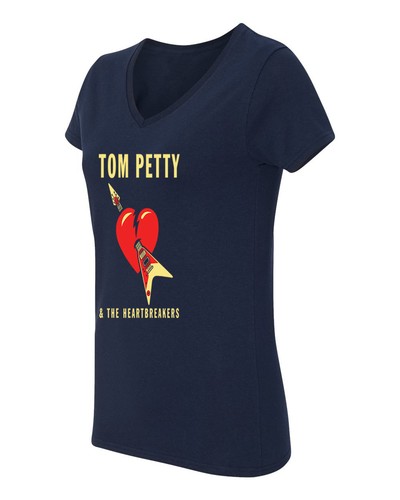 Tom Petty & The Heartbreakers Shirt Womens V-Neck T-Shirt - Picture 7 of 23