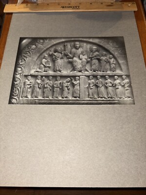 Antique Saint Gallus Cathedral Porch Mounted Swiss Architecture Photo Basel