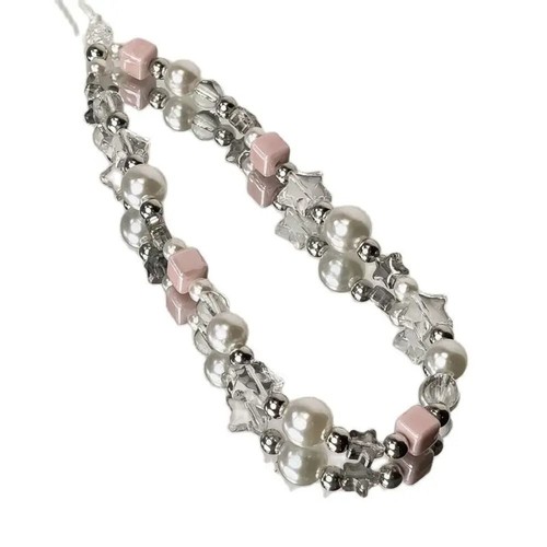 Star Phone Strap Pink Key Chain 2024 Phone Chain Phone - Zdjęcie 5 z 5