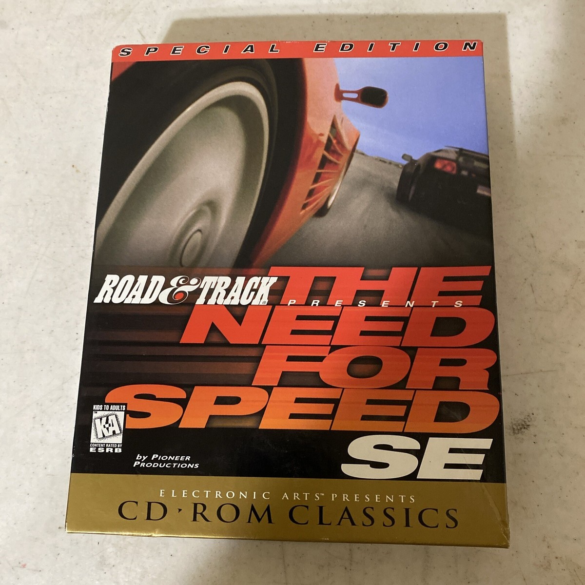The Need for Speed Special Edition CD-ROM Classics BIG BOX PC 1997
