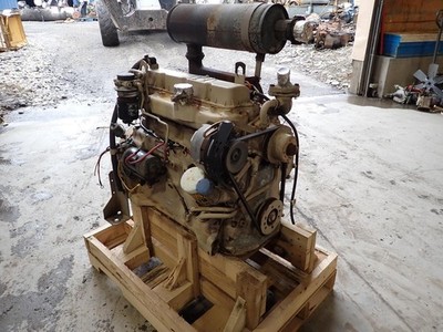 John Deere 4039DF Diesel Engine GOOD RUNNER! VIDEO! 4039 4039DF001 4039D