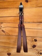 Nocona Belt Co. Men's Basic Basket Leather Suspender Tab Sz L NWT N8512448