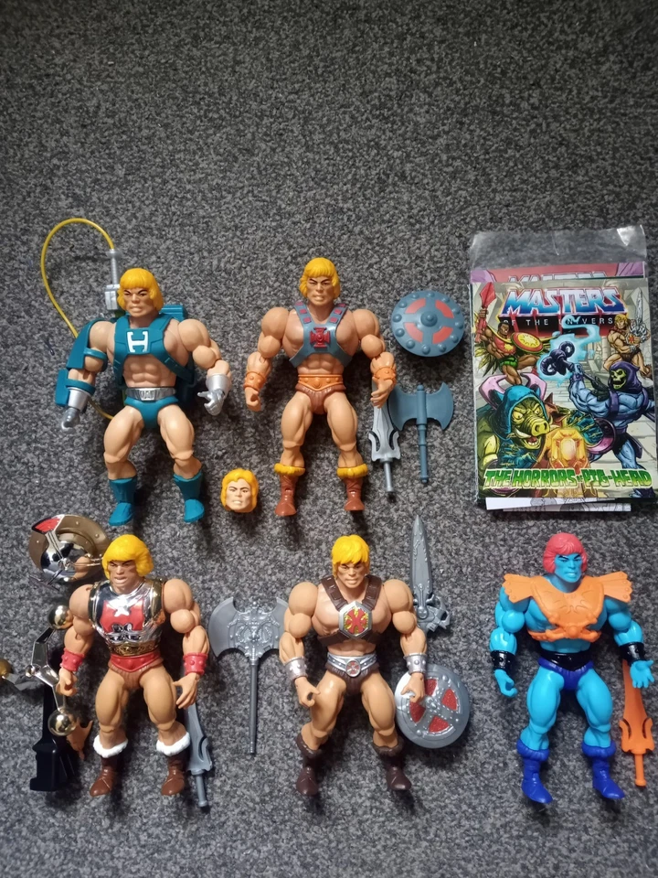 Masters of the Universe Origins He Man Figures With Faker & Laser Power He Man - Image 1 of 1